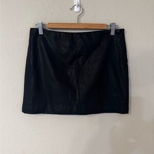 Zara Black Mini Pencil Skirt Cocktail